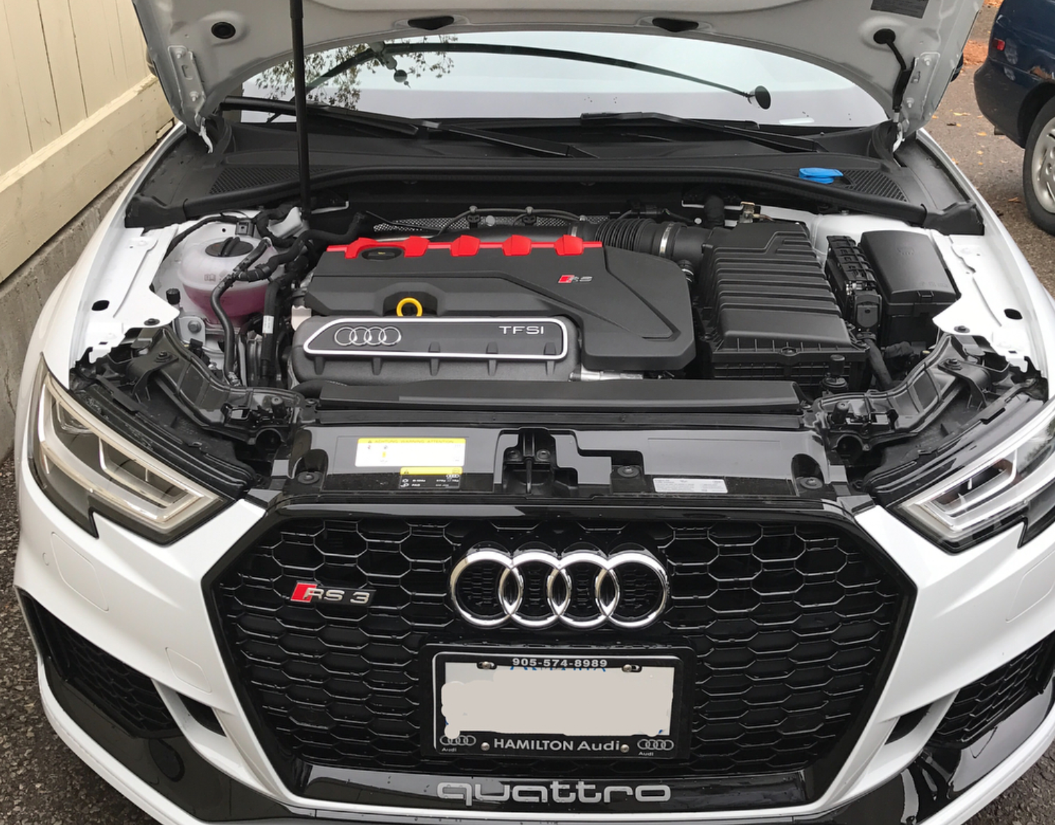 Audi RS3 8V 2.5TFSI EA855 EVO 2017+ ECU Tune Stage 1 - Stage 3