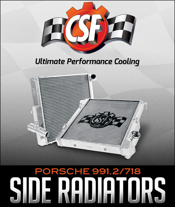 CSF COOLING HIGH-PERFORMANCE SIDE RADIATORS: PORSCHE 991.2/718