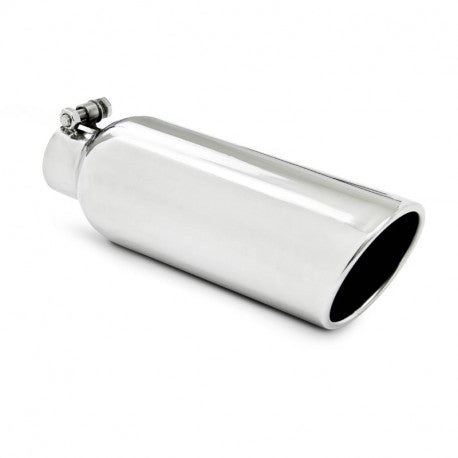 MBRP PRO Series Universal 2.25" Inlet Angled Rolled End Tail Pipe Tip