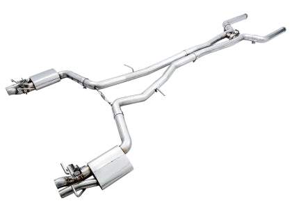 AWE SwitchPath™ Exhaust System for 2019+ Mercedes-Benz W205 AMG C63/S Sedan - Non-Dynamic Performance Exhaust cars (no tips)