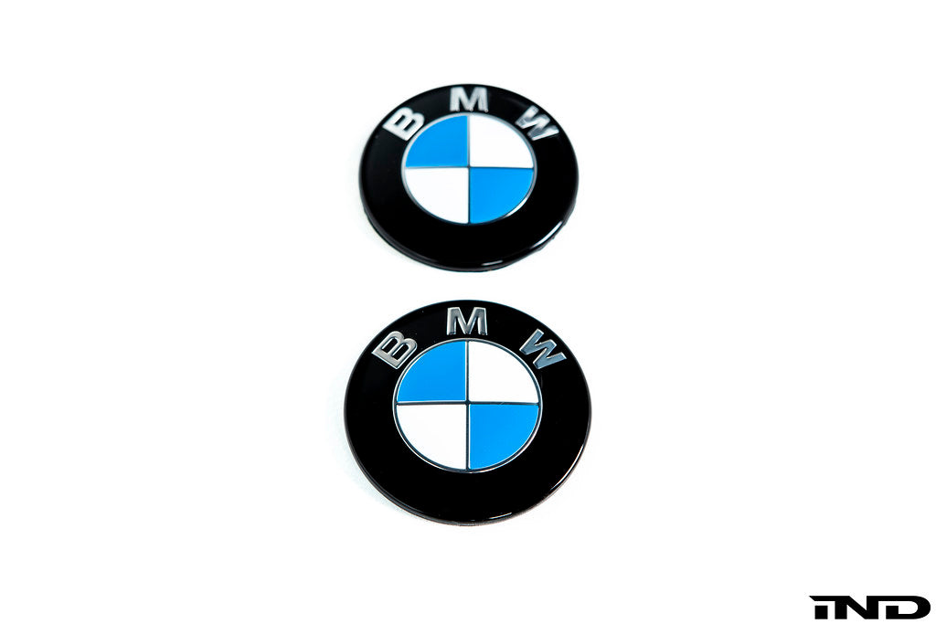 IND F85 X5M / F86 X6M Painted BMW Roundel - 0