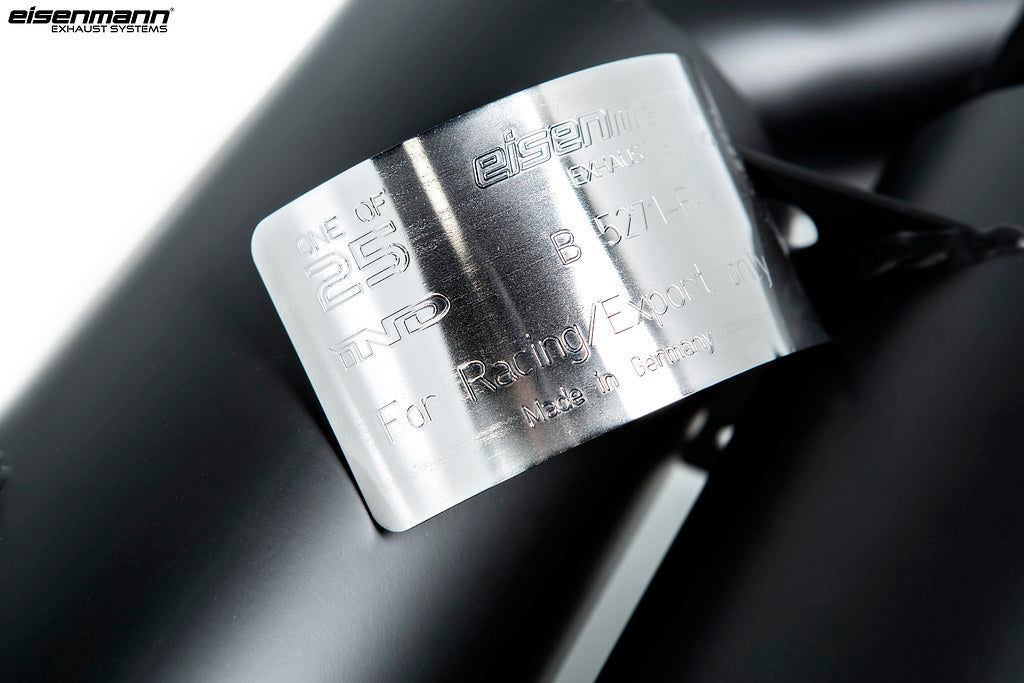 Eisenmann E92 / E93 M3 "15 Jahre" Performance Exhaust - 0