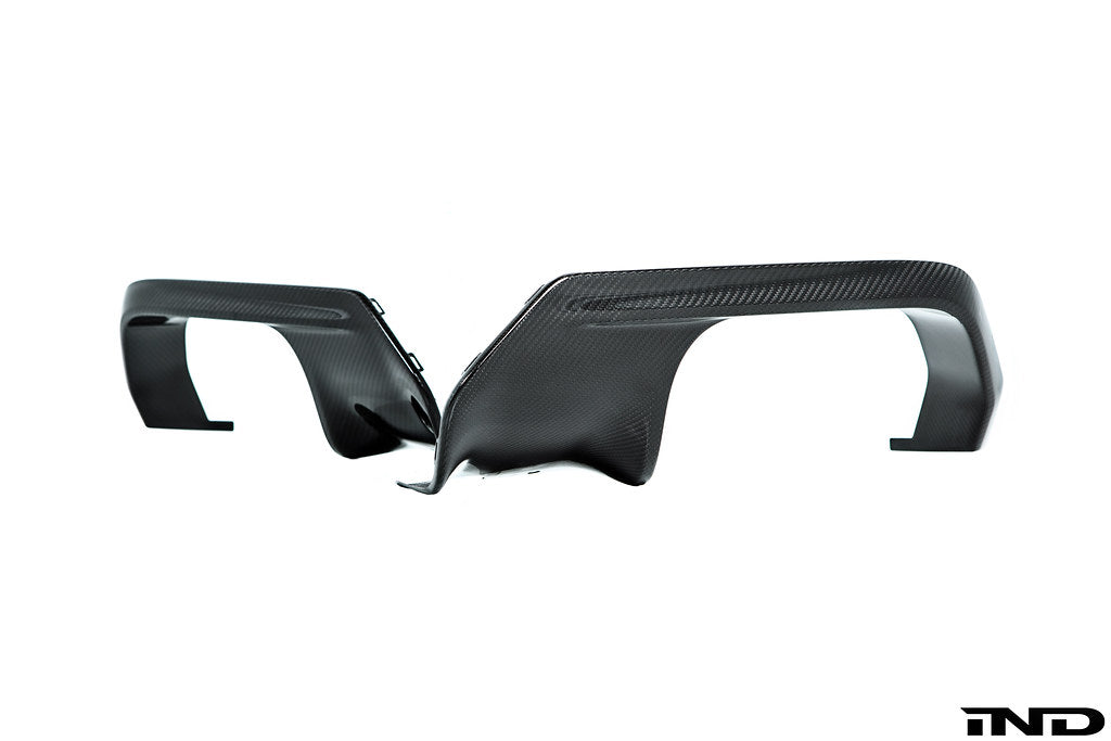 BMW M Performance F91 / F92 / F93 M8 Carbon Rear Exhaust Trim Set