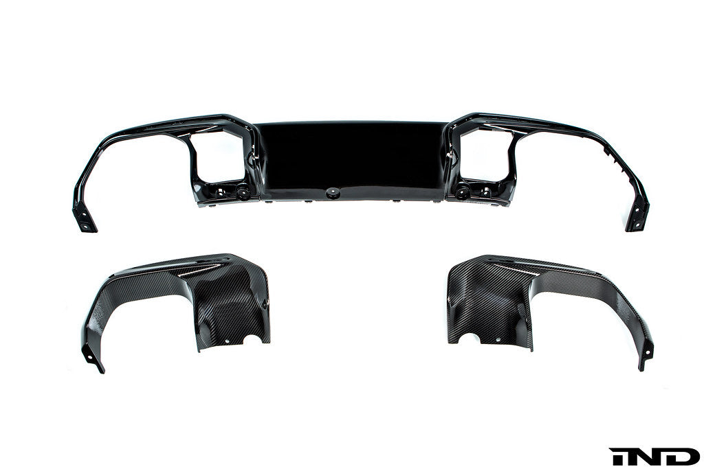 BMW M Performance F91 / F92 / F93 M8 Carbon Rear Exhaust Trim Set ...