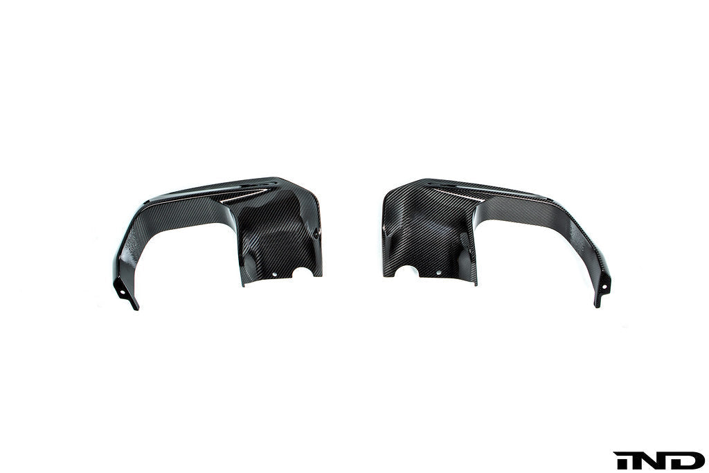 BMW M Performance F91 / F92 / F93 M8 Carbon Rear Exhaust Trim Set