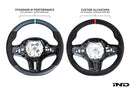 BMW M Performance G8X M3 / M4 Steering Wheel - Custom Stripe-9