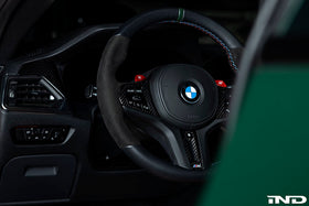 BMW M Performance G8X M3 / M4 Steering Wheel - Custom Stripe - 0