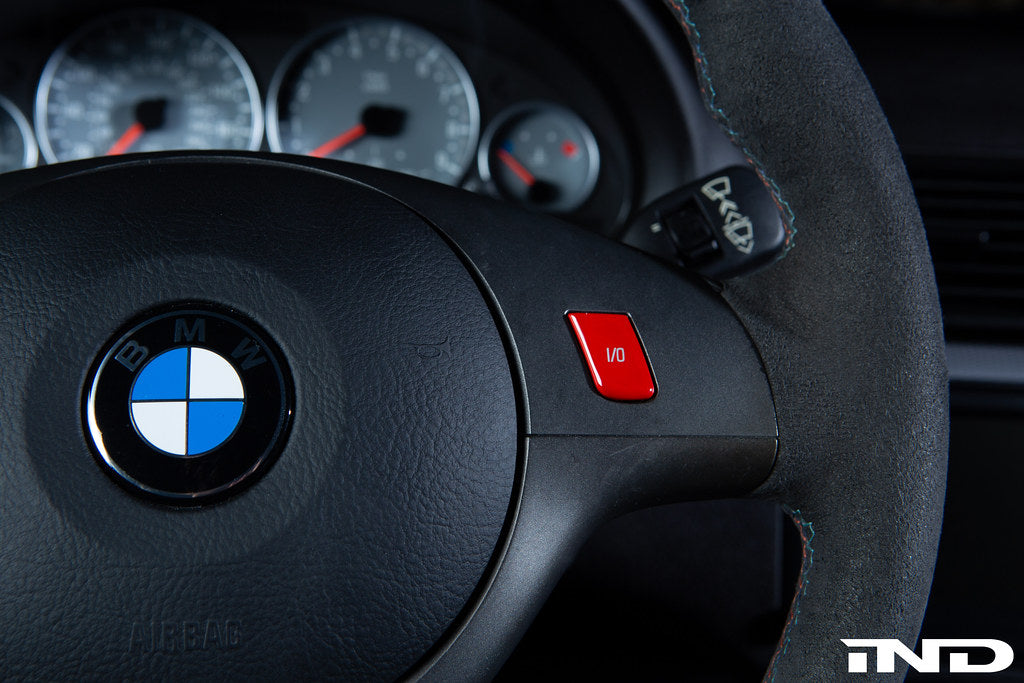 IND E46 M3 ZCP Red M-Track Mode Steering Wheel Button