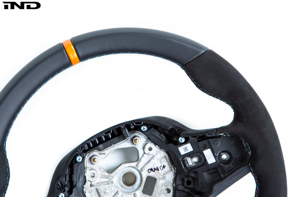 BMW M Performance G8X M3 / M4 Steering Wheel - Custom Stripe