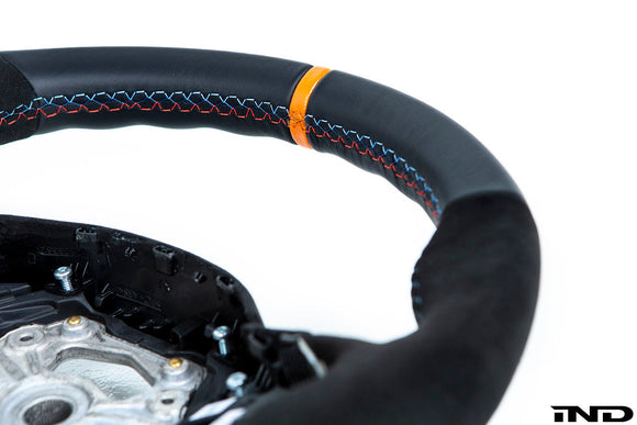 BMW M Performance G8X M3 / M4 Steering Wheel - Custom Stripe