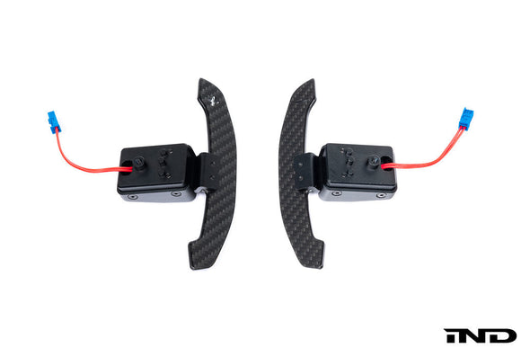 MadTrace G-Chassis Magnetic Carbon Shift Paddle Set - Gloss