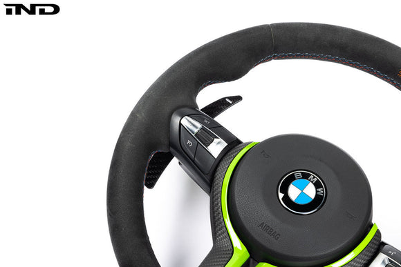 MadTrace F-Chassis Magnetic Carbon Shift Paddle Set - Gloss