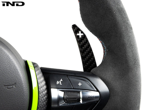 MadTrace F-Chassis Magnetic Carbon Shift Paddle Set - Gloss