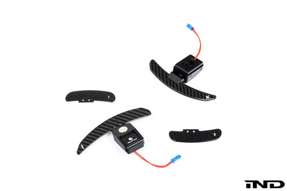 MadTrace F-Chassis Magnetic Carbon Shift Paddle Set - Gloss