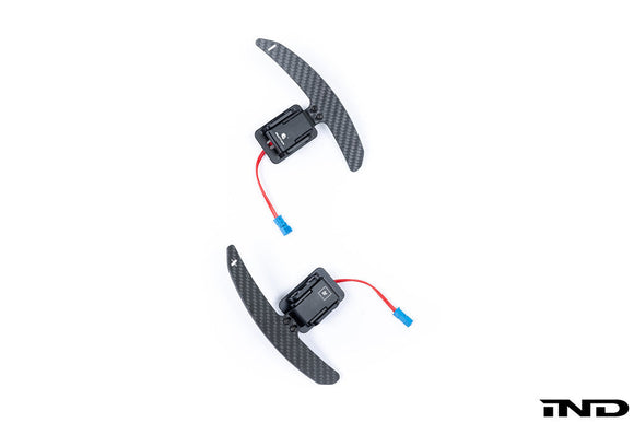 MadTrace F-Chassis Clubsport Magnetic Shift Paddle Set - Matte Carbon