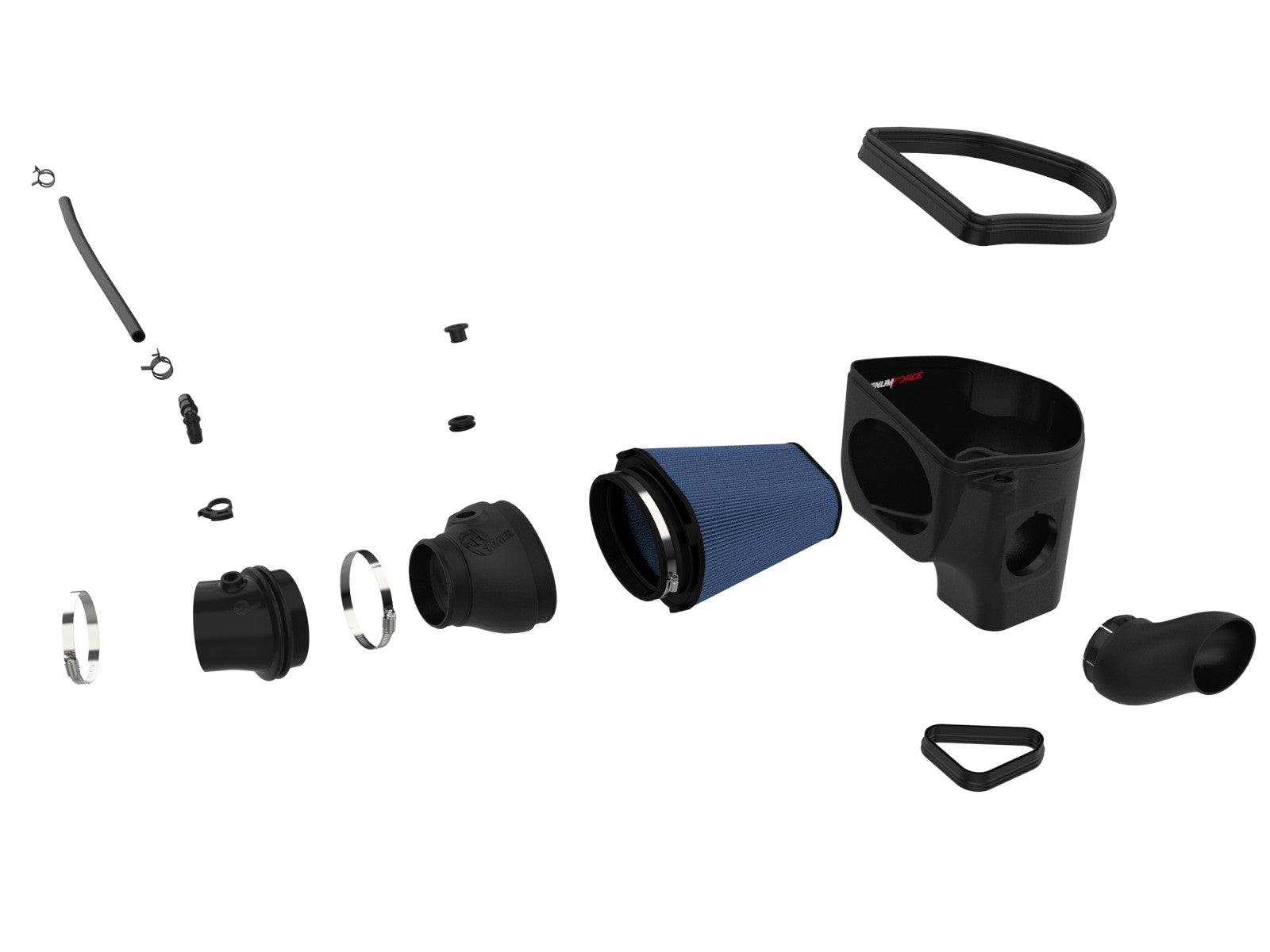 aFe 19-23 Dodge Challenger Hellcat V8-6.2L (sc) Magnum FORCE Stage2 Cold Air Intake System w/Pro 5R - 0