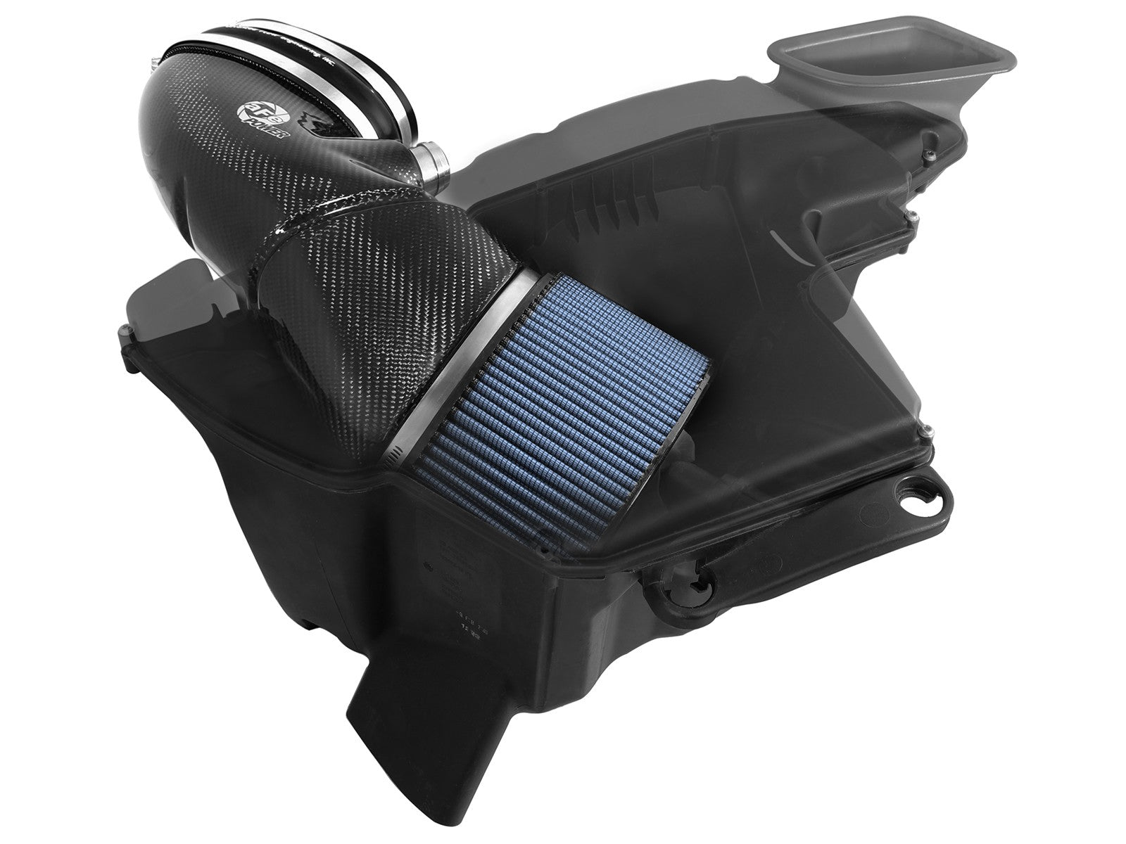 Black Series Stage-2 Carbon Fiber Cold Air Intake System w/ Pro 5R Media BMW M3 (E90/92/93) 08-13 V8-4.0L S65 - 0