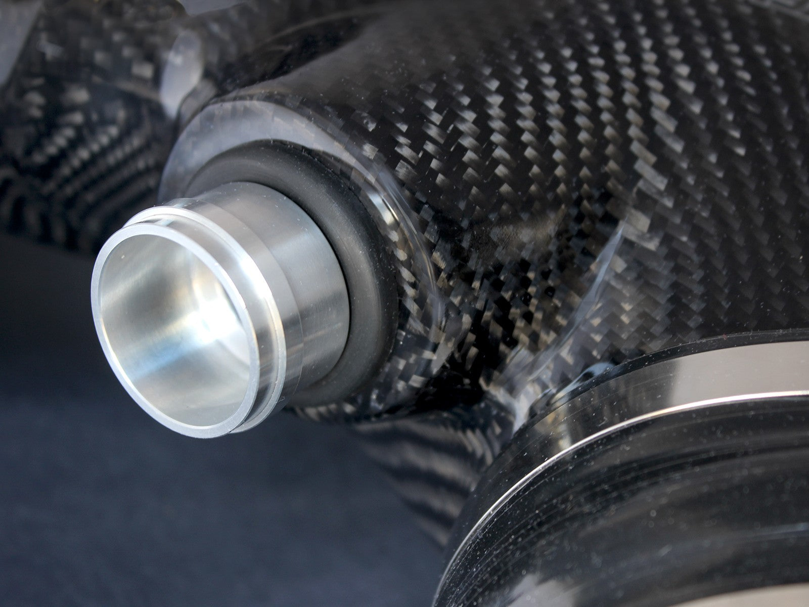 Black Series Stage-2 Carbon Fiber Cold Air Intake System w/ Pro 5R Media BMW M3 (E90/92/93) 08-13 V8-4.0L S65