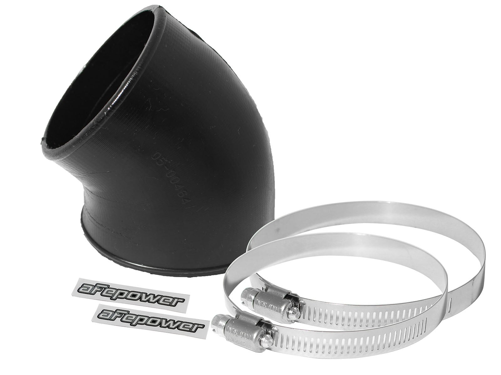 Magnum FORCE Cold Air Intake System Spare Parts Kit (4 IN ID to 3-1/2 IN ID x 40 Deg.) Elbow Reducing Coupler - Black