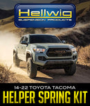 HELLWIG SUSPENSION PRODUCTS EZ-990 HELPER SPRING KIT: 2014–2022 TOYOTA TACOMA-4