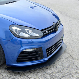 CJM Industries Chassis Mounted Splitter - MK6 Golf R (2010-2012) V4 | 2023166-6Rv4CS