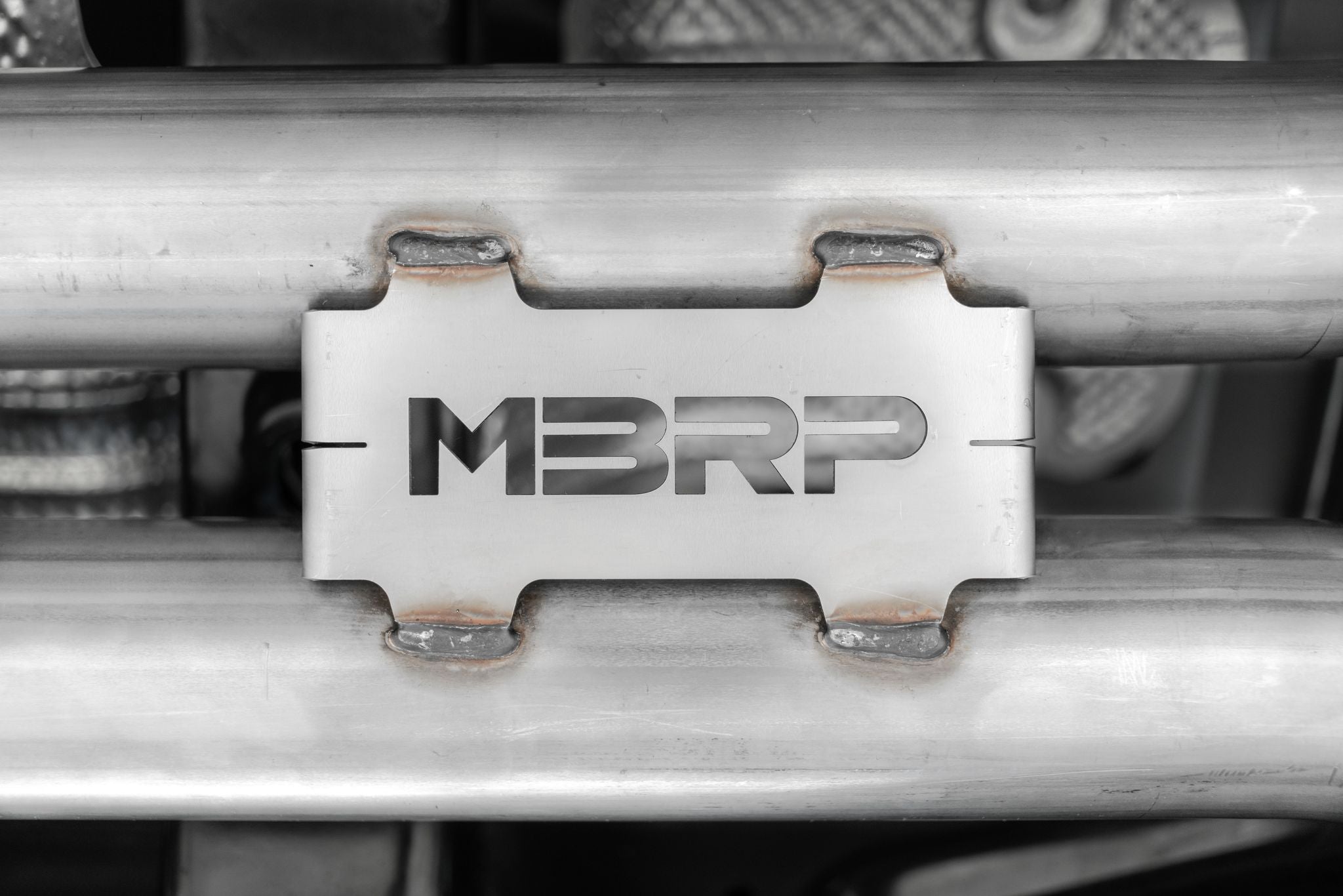 MBRP 2021 Ram TRX 6.2 S/C 3in T304 SS Muffler Delete Pipe
