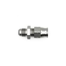6AN Male Flare to 3/8" Hardline Compression Adapter (incl 1 Olive Insert)