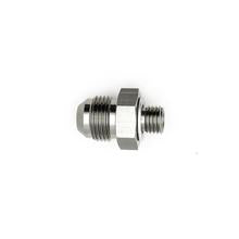 8AN Male Flare to M12 X 1.5 Male Metric Adapter (incl Crush Washer)