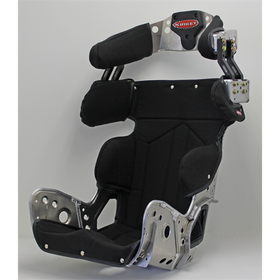 KIRKEY SEAT KIT - ALUMINUM LATE MODEL - 18.5 DELUXE 18 LAYBACK CONTAINMENT & B
