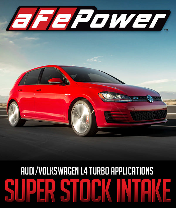 AFE POWER SUPER STOCK INDUCTION SYSTEM: AUDI/VOLKSWAGEN L4 TURBO APPLICATIONS