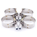 HYBRID RACING 02-06 RSX / EP3 RADIATOR HOSE T BOLT CLAMP KIT-1