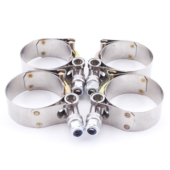 HYBRID RACING 02-06 RSX / EP3 RADIATOR HOSE T BOLT CLAMP KIT