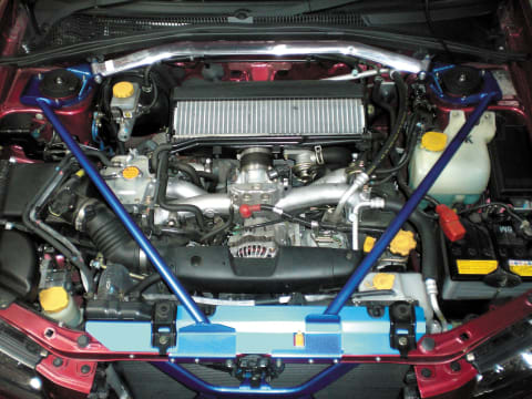 Cusco Power Brace Engine Room Subaru Forester (2nd Gen) 2003-2008 SG9 - 0