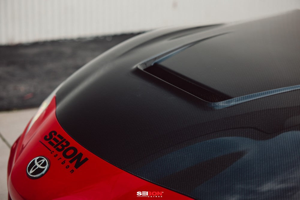 Seibon 2020 Toyota Supra VS-Style Carbon Fiber Hood - 0