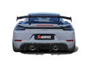 Akrapovic 2022+ Porsche 718 Cayman GT4 RS Rear Carbon Fiber Diffuser - High Gloss-3