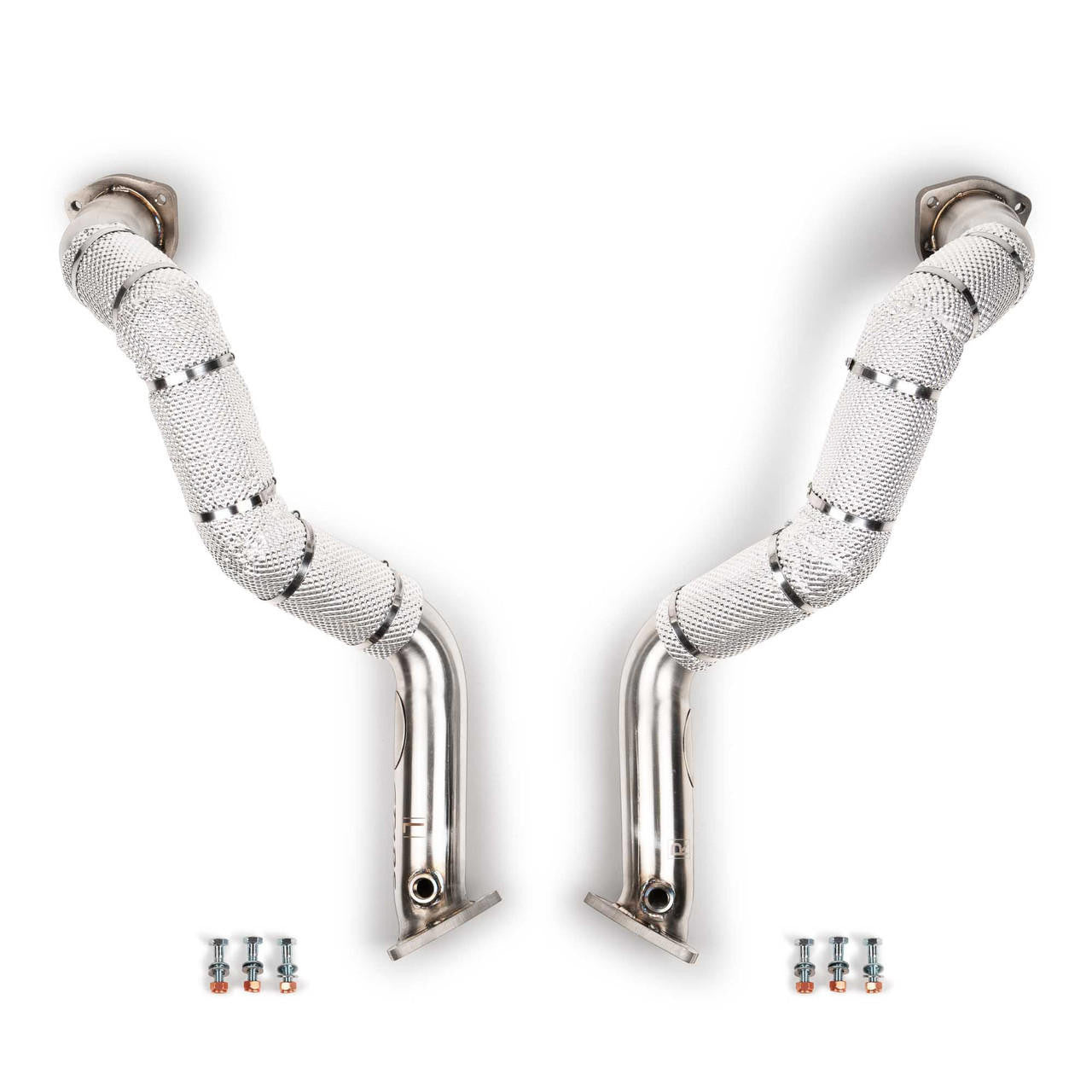 Fabspeed Porsche 718 GT4RS Over Axle Link Pipes (2023+)