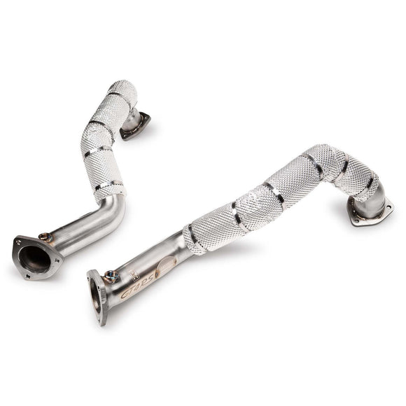 Fabspeed Porsche 718 GT4 RS , SPYDER RS Over Axle Link Pipes (2022+)