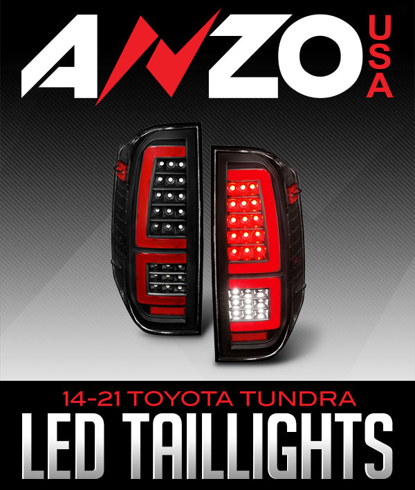 ANZOUSA LED TAILLIGHTS: 2014-2021 TOYOTA TUNDRA