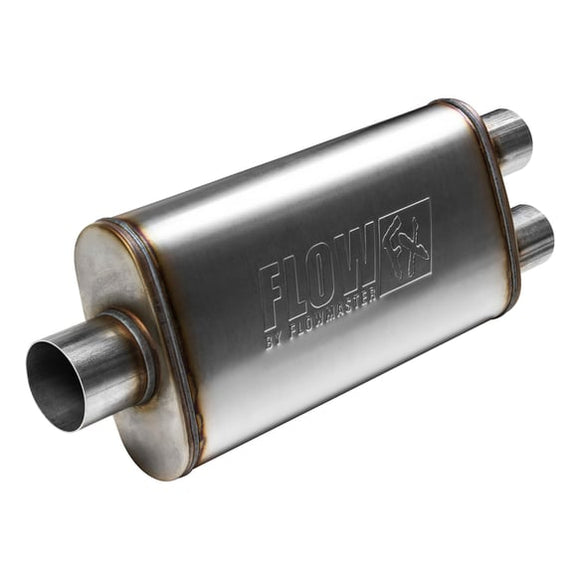 FLOWMASTER 3IN(C)/2.5"OUT(D). 4x9x18. FLOW FX"