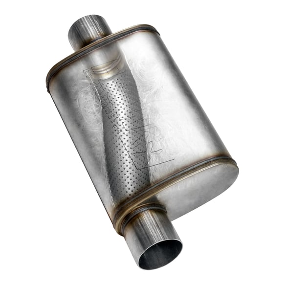 FLOWMASTER 3IN(C)/2.5"OUT(D). 4x9x18. FLOW FX"