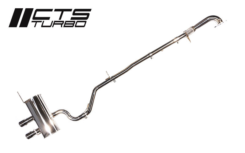 CTS Turbo Golf R 3" Turbo Back Exhaust - 0
