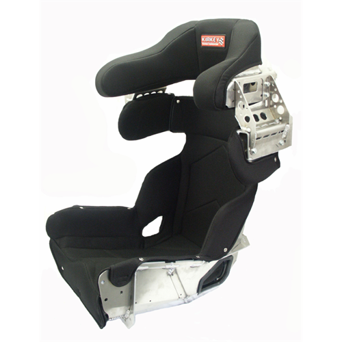KIRKEY SEAT KIT - ALUMINUM 16 DELUXE 15 LAYBACK CONTAINMENT SEAT & BLACK COVER