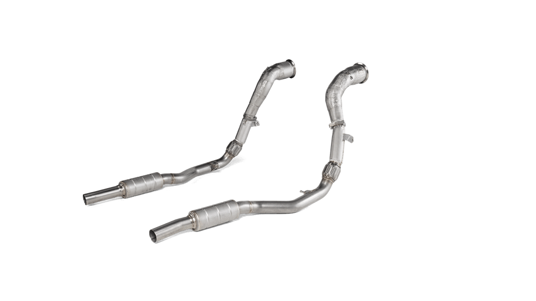 Akrapovic 2020+ Audi RS Q8 (4M) Link Pipe Set (SS)
