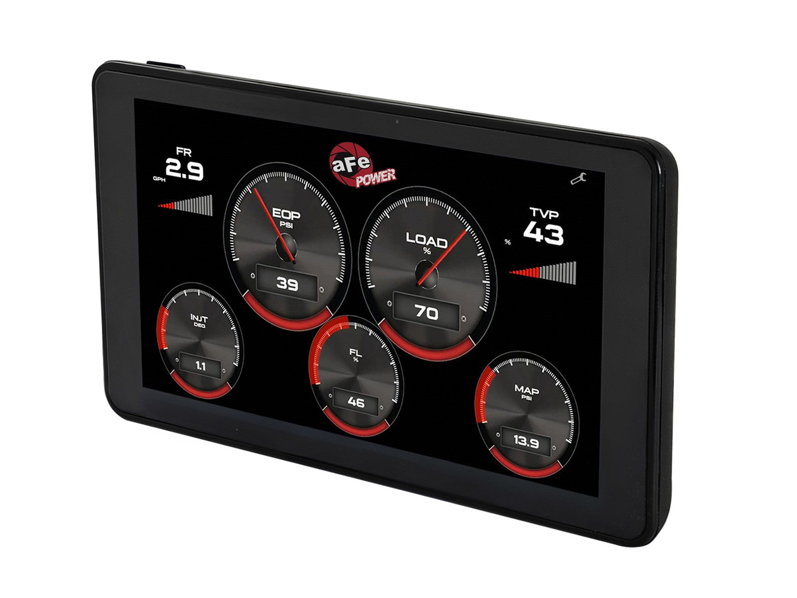 AGD 5-1/2 IN Digital Gauge Display Monitor Dodge/RAM/Ford/GM Diesel Trucks 08-20 L6-6.7L (td)/V8-6.4L/6.6L/6.7L (td) - 0