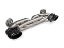 Akrapovic 20-21 Porsche 911 Turbo/Turbo S (992) Slip-On Race Line (Titanium) w/Black Titanium Tips-1