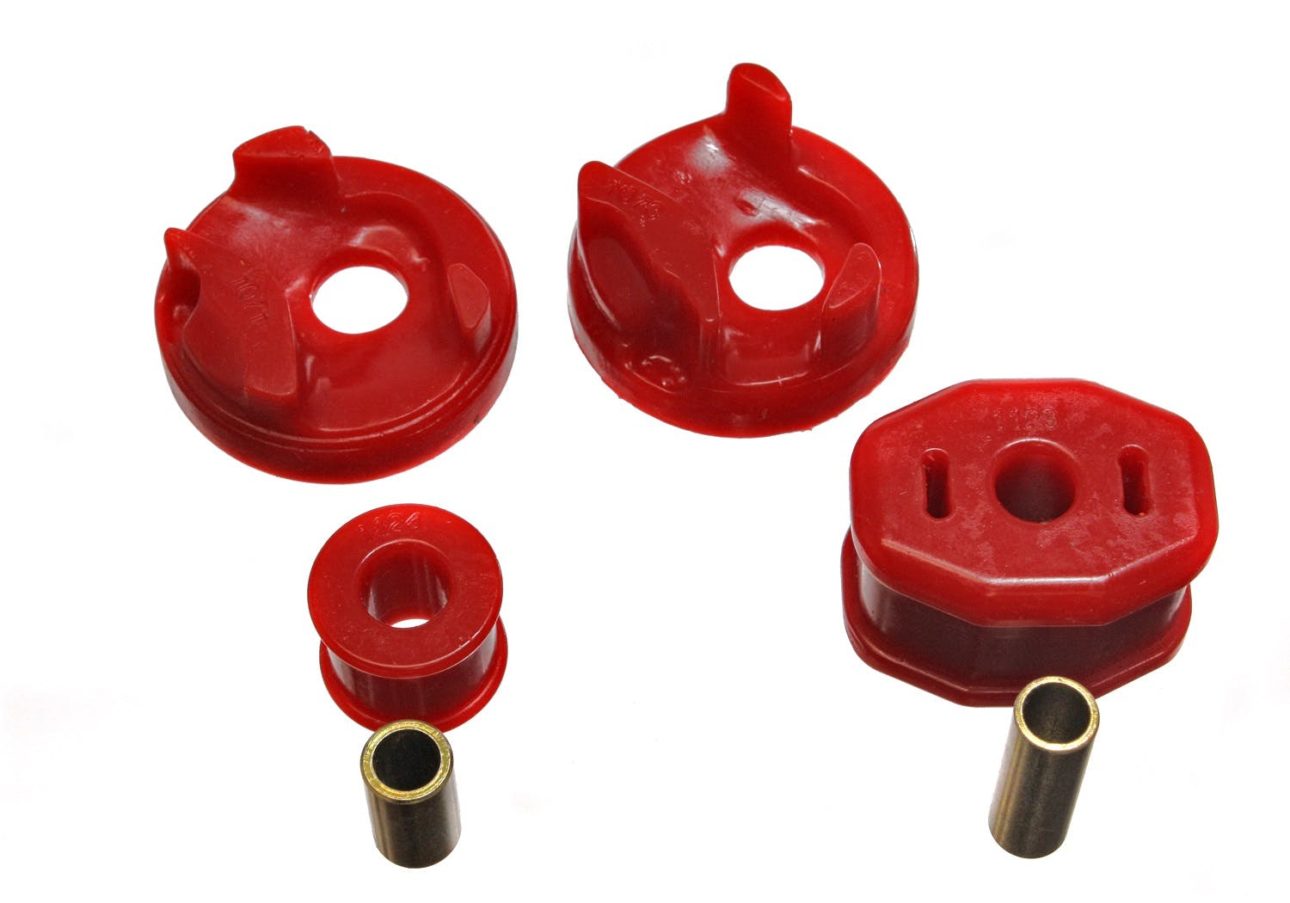 Energy Suspension 91-94 Nissan Sentra/NX1600/2000 Red Motor Mount Inserts (2 Torque Mount Positions