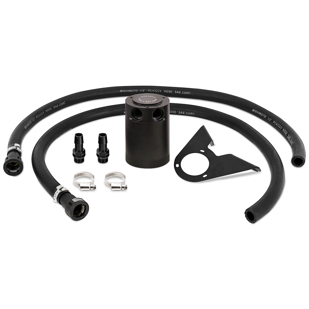 MISHIMOTO BAFFLED OIL CATCH CAN KIT: 2021+ FORD BRONCO 2.3L