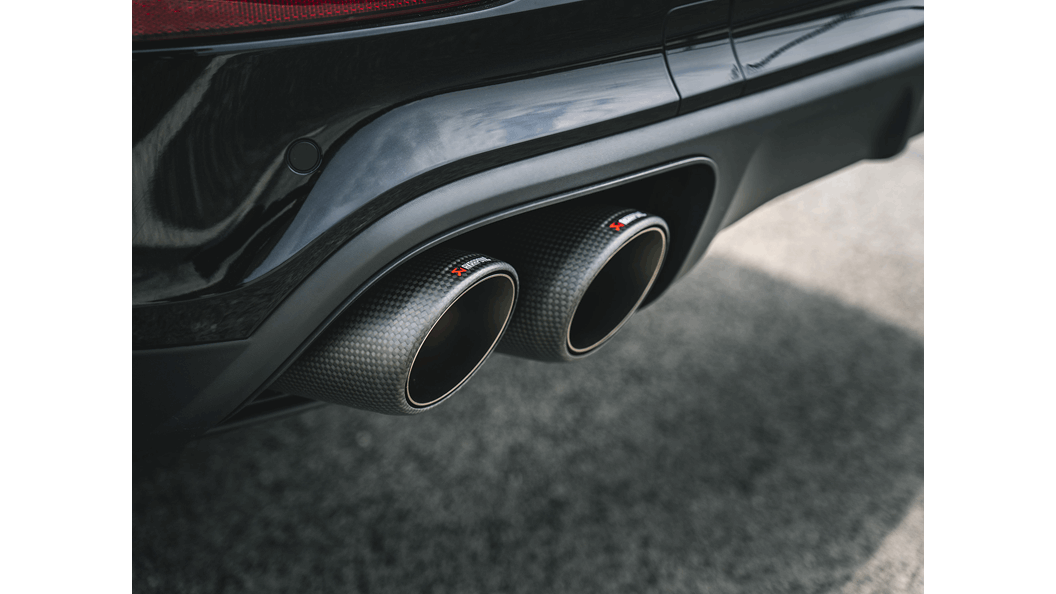 Akrapovic 2018+ Porsche Cayenne V6 (536) Tail Pipe Set (Carbon) - 0