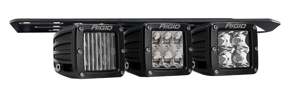 Rigid Industries 2021+ Ford Raptor Triple Fog Lights Kit