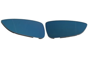 Blind Spot Split Mirror Set (Blue Tinted and Heated) | MK6 Jetta GLi and 09-up EOS | CC